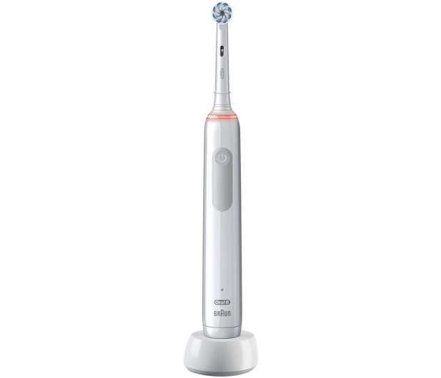 Oral-B SZCZOTECZKA ROTACYJNA PRO 3 3000 SENSITIVE CLEAN BIAŁA - 1457729 - zdjęcie 2